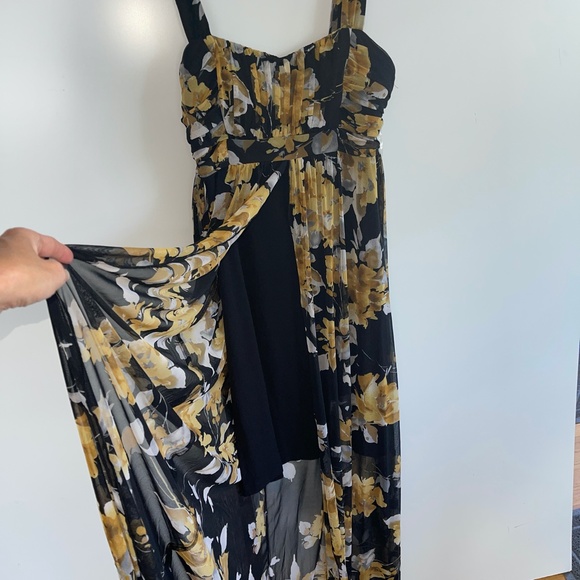 Connected apparel gorgeous!! NWT maxi with midi sheath under it Size 10 - Picture 1 of 9